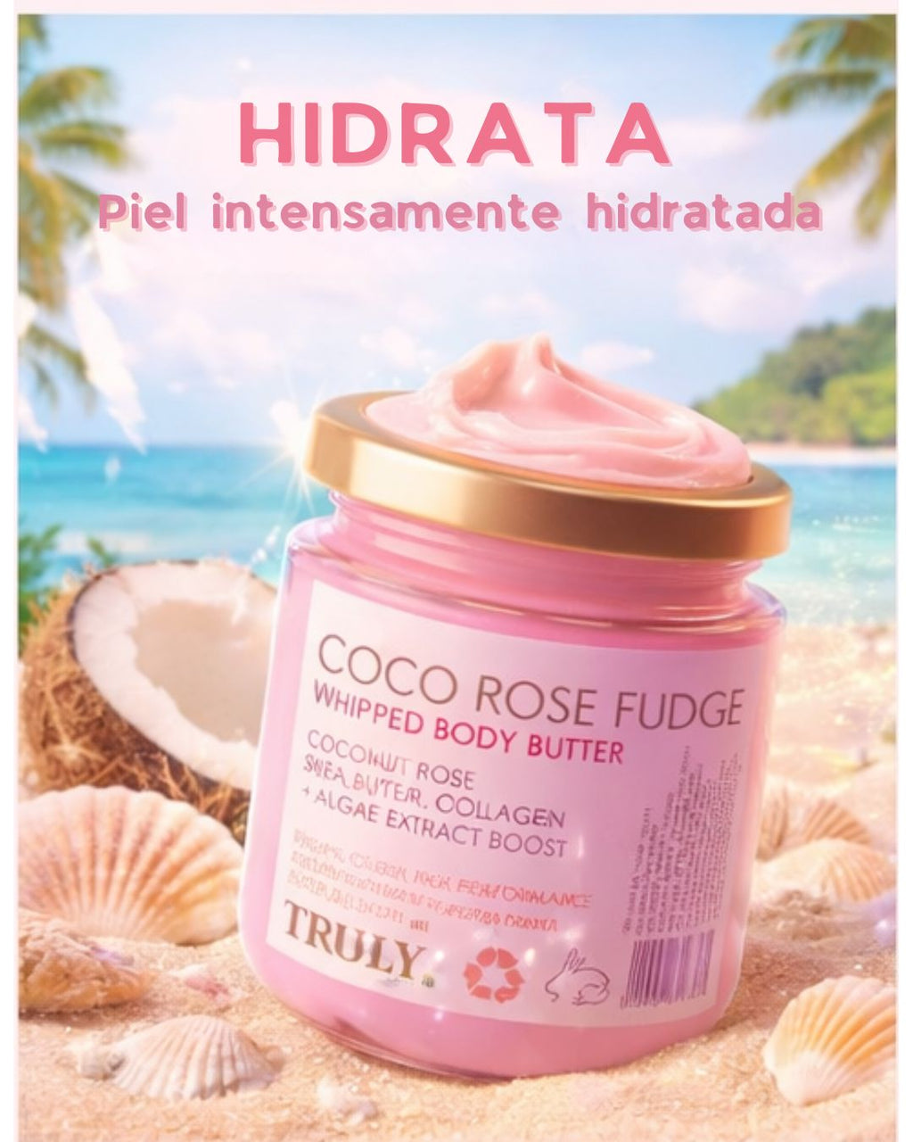 TRULY BODY BUTTER ROSE FUDGE COCO